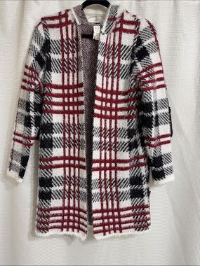 Women’s EUC Mintee 16 open front long sleeve hoodie cardigan. Size S